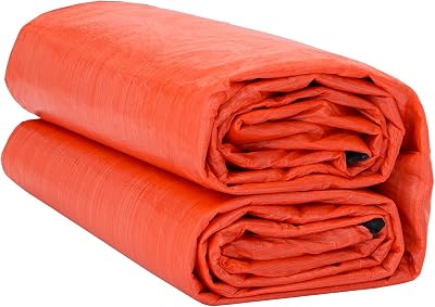 DIMAR GARDEN Concrete Curing Blanket,12x24 Feet 0.15inch Thick, Outdoor Keep Warm Insulated Tarp, Waterproof PE Foam