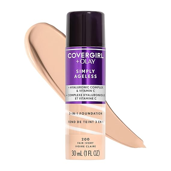 COVERGIRL Simply Ageless 3-in-1 Foundation - 200 Fair Ivory