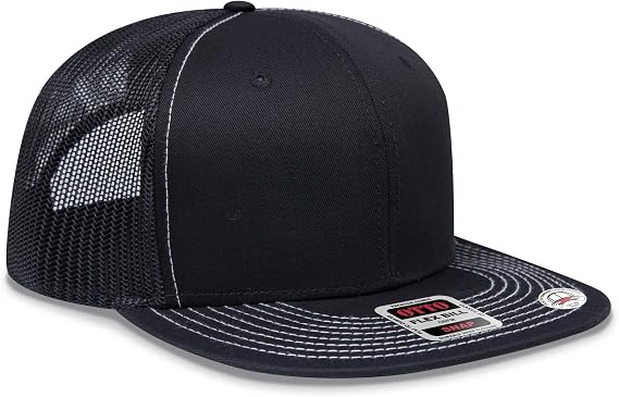 OTTO Cap OTTO SNAP 6 Panel Pro Style Mesh Back Trucker Snapback Hat | Bulk Packs