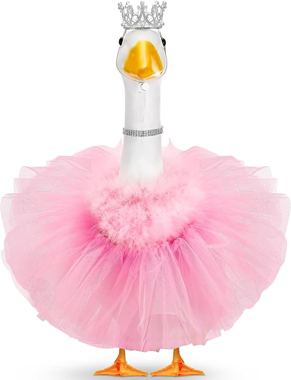 4 Pcs Porch Goose Outfit for 17"-23" Princess Set