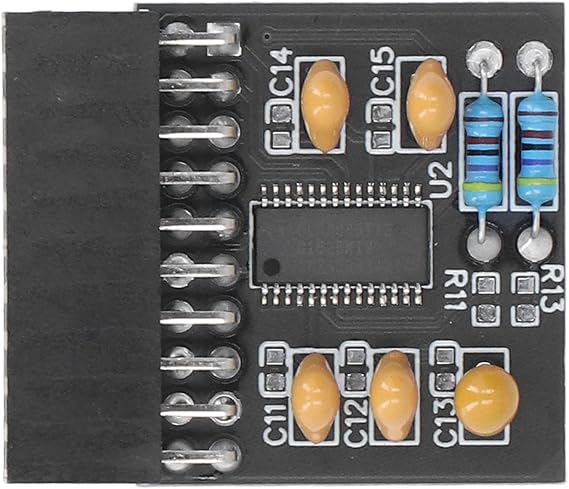 TPM 2.0 Security Module 20-Pin Trusted Platform for PC Motherboard Encryption and System Security Protection