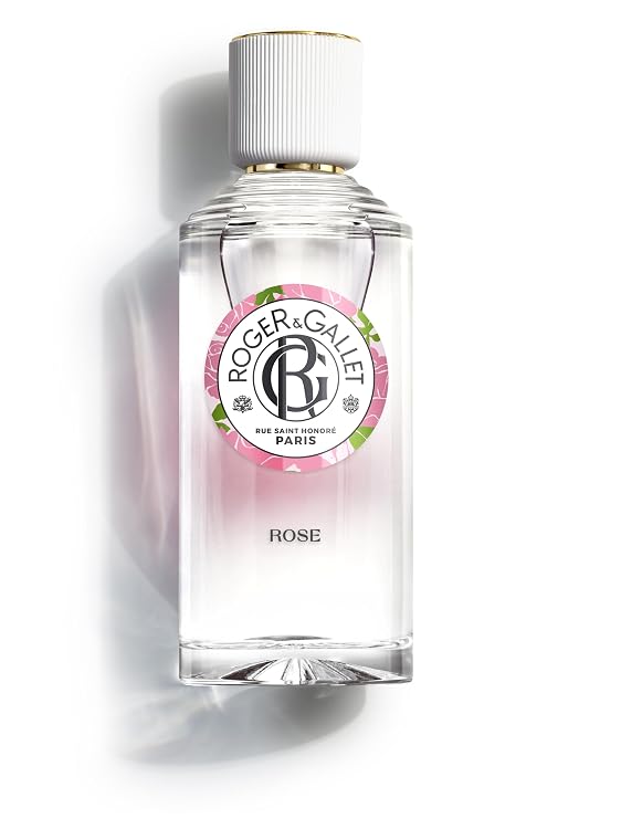 ROGER & GALLET Wellbeing Fragrant Water Spray Light Eau Fraiche Body Mist with Natural Origin Ingredients, Refreshing Everyday Fragrance for Women (Rose | 3.3 Oz.)