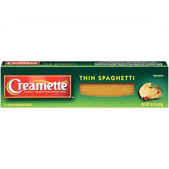 Creamette Thin Spaghetti Pasta, 16 Oz