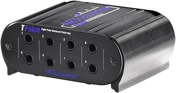 Art Pro Audio TPatch - Eight Point Balanced Patch Bay