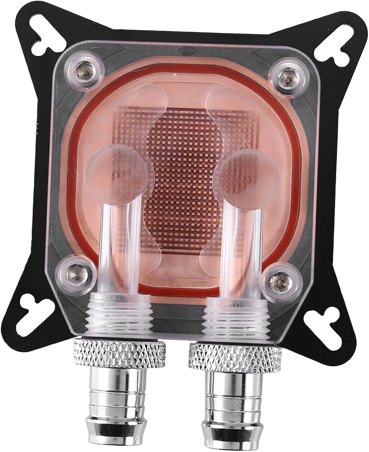 Gpu Water Block Cooling Double Channel Of Copper Column Video Image Card Water Cooler Radiator 0.4Mm for W40