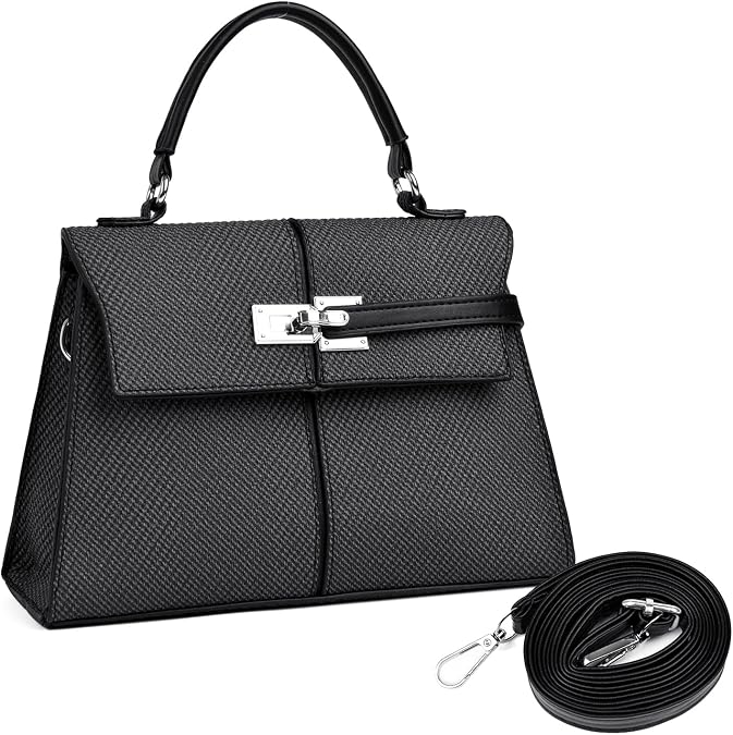 Eslcorri Crossbody Bags for Women Trendy, Leather Ladies Top Handle Satchel Travel Purses Clutch Medium Shoulder Handbags