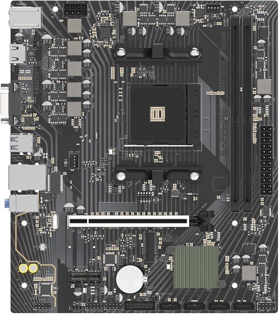 Sapphire Anakart Amd Am4 Matx A520m-e 52119-04-40g