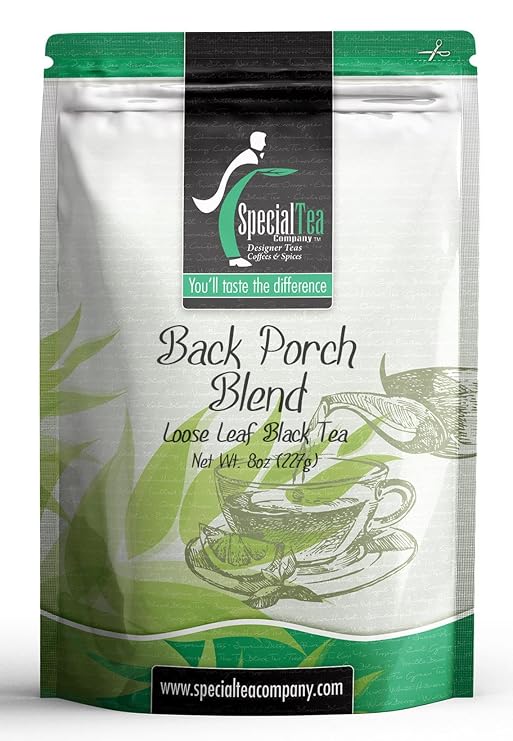 Special Tea Loose Leaf Black Tea, Back Porch Blend, 8 Ounce