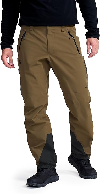 RevolutionRace Cyclone 3L Shell Pants for Men Waterproof Trousers with Recco Reflectors for Hiking