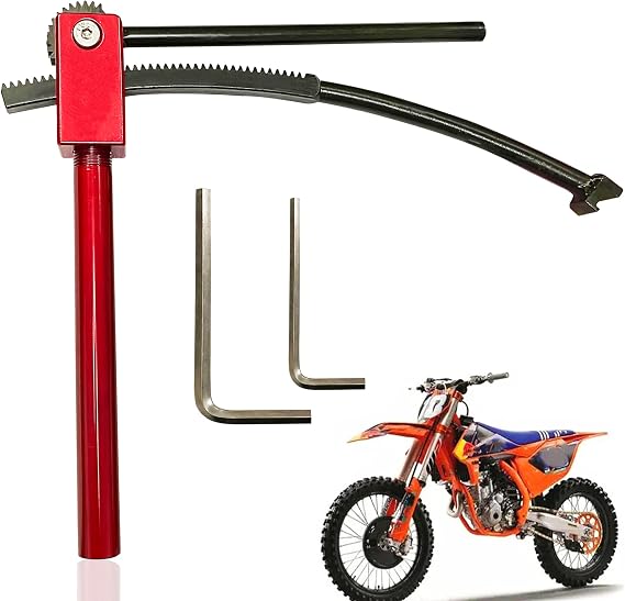 Dirt Bike Tire Changing Tools Complete Package for Motocross Enduro Compact Dirt Bike Tire Changer for 16" to 21" Wheels Quick Easy Mount 20mm Axles (Original kit)