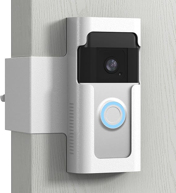 Homalor Ring Doorbell Mount, Anti-Theft, No Drill, Renter Friendly