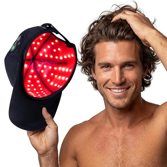 Laser Hair Growth Cap, Low-Level Laser Therapy Equipment for Promoting Hair Growth in Women and Men