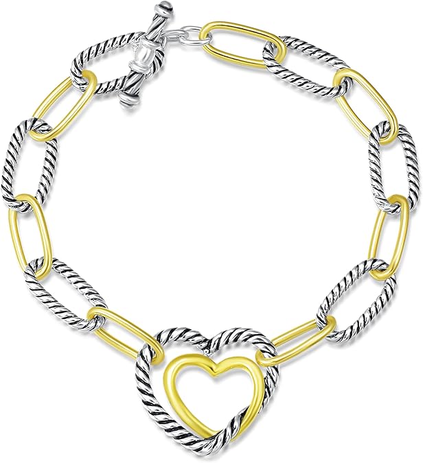 UNY JEWEL Jewelry Make a Statement with Foxtail Link Chain Bracelet Designer Brand Inspired Women Valentine