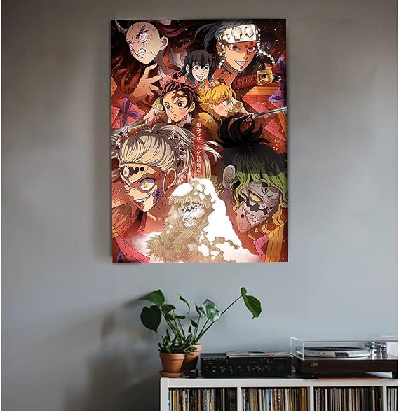 Cosplayrim Anime Big Poster Decorative Anime Wall Art Print Painting on Canvas 28 inch x40 inch Inchs,No Frame