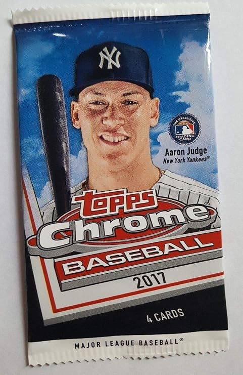 Chrome Baseball 2017 Topps Card Pack
