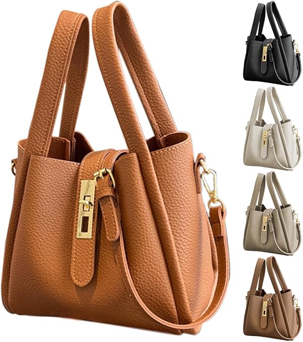 Trendy Vintage Bucket Bag, Stylish Bucket Purse, Women's Shoulder Bags, Personal Needs for Daily Use, Shopping Park, Travel, Camping, Gym