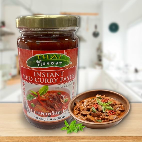 THAI Flavour Instant Red Curry Paste, 8oz