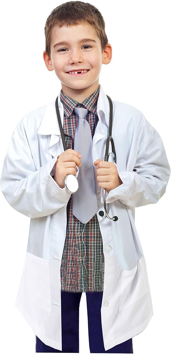 Natural Uniforms Childrens Lab Coat-Soft Touch