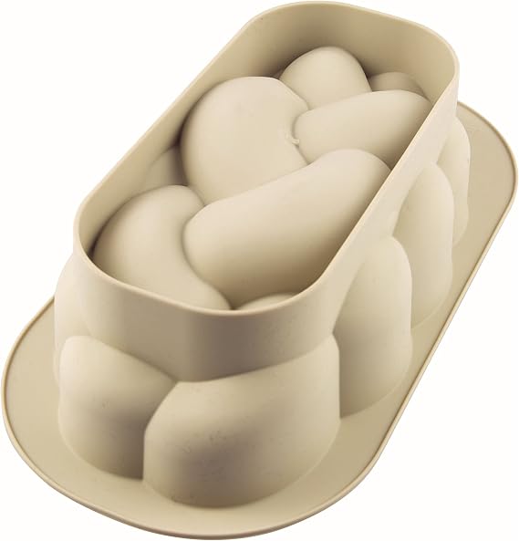 Silikomart Treccia Bread Mould, Grey