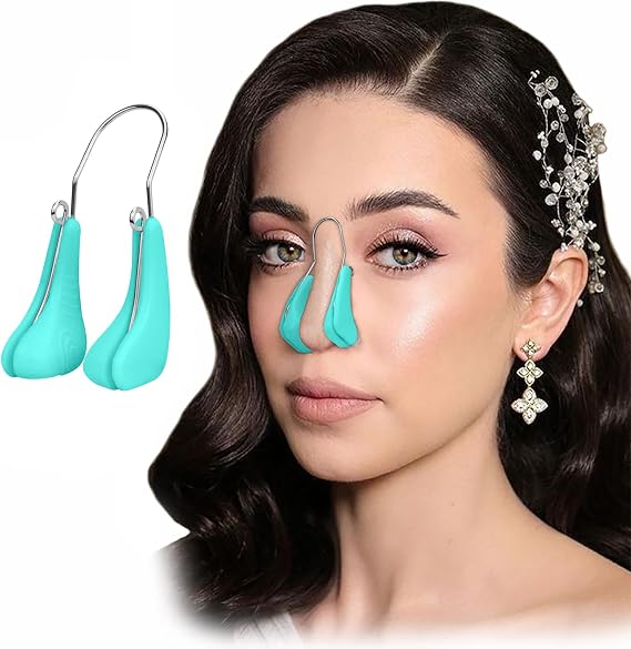 FERINDA Nose Shaper Clip - Lifter, Slimmer, Up Lifting Tool - Pain Free, Safety Silicone Nose Magic Shaper Clips for Women