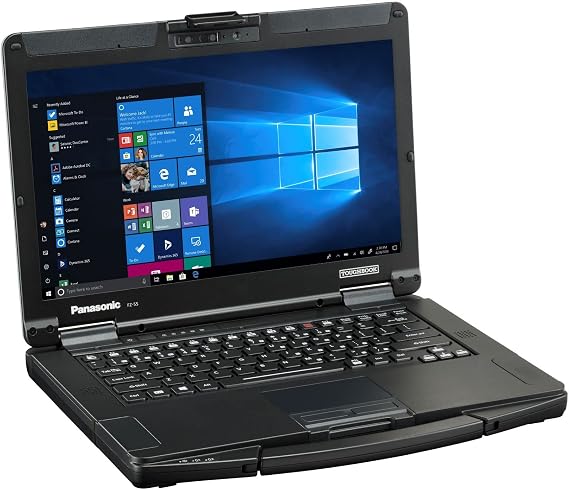 Toughbook Panasonic FZ-55, Intel Core i7-8665U @1.9GHZ, 14.0" HD LCD, Windows 10 Pro, Backlit Emissive Keyboard, 4G LTE (EM7511), 8GB, 512GB M.2 SSD, Infrared Hello Webcam