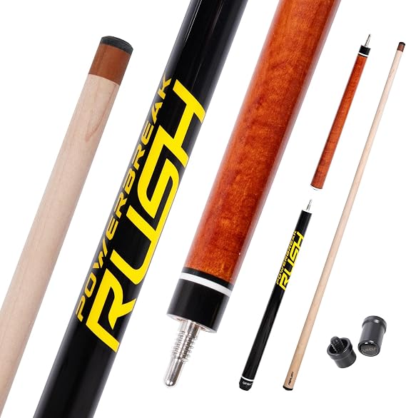CUEELF Heavy Hitter 3-Piece Break Jump Pool Cue with 13.5mm Tip