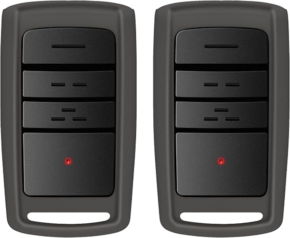 2-Pack O3T-BX O3T-A Overhead Door Garage Door Opener Remote | FCC Certified Compatible with Legacy Python Odyssey Destiny Phantom