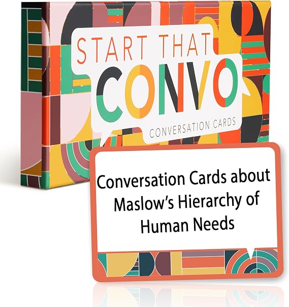 Start That Convo - Conversation Cards for Families, Friends, and Couples. Tonight's Conversation Games to Help Get to Know Each Other and Get to Know Me- Break The Ice with 120 Deep Questions