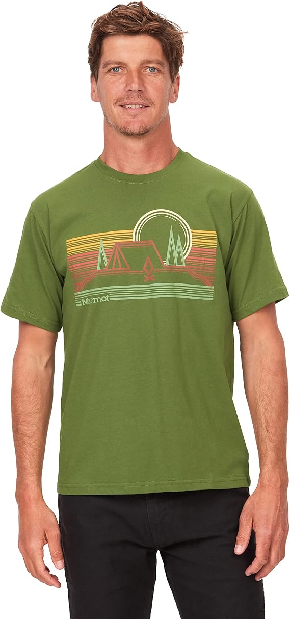 Marmot Mens Marmot Logo T-Shirts