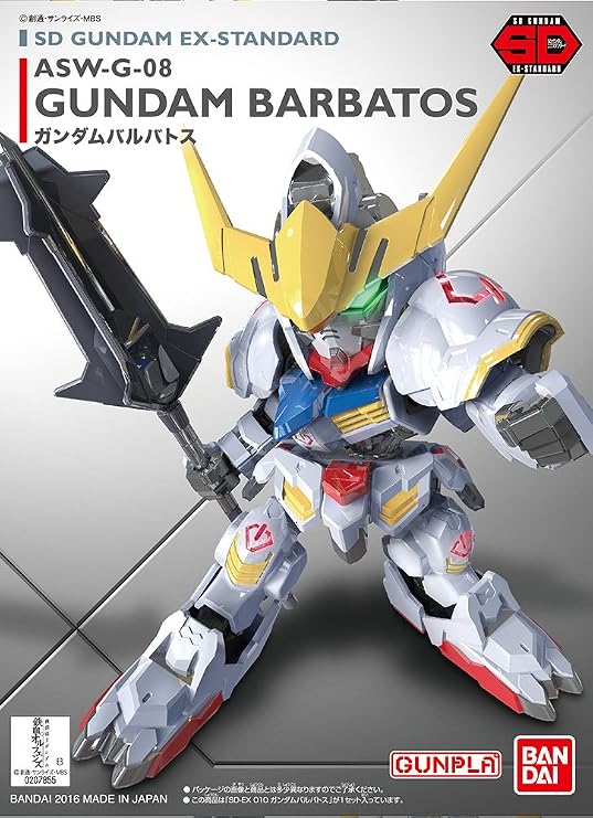 BANDAI Hobby SD Gundam EX-Standard Gundam Barbatos Action Figure