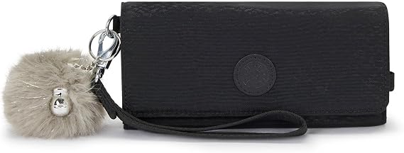 Kipling Rubi Large Printed Wristlet Wallet Python Embossed