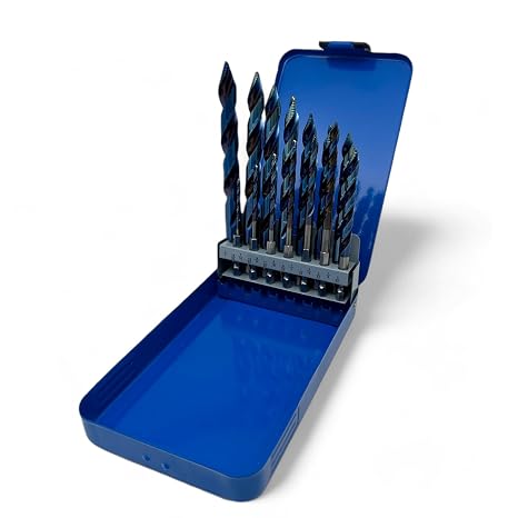 Bad Dog Tools 14 Piece Sheet Metal Drill Bit Set