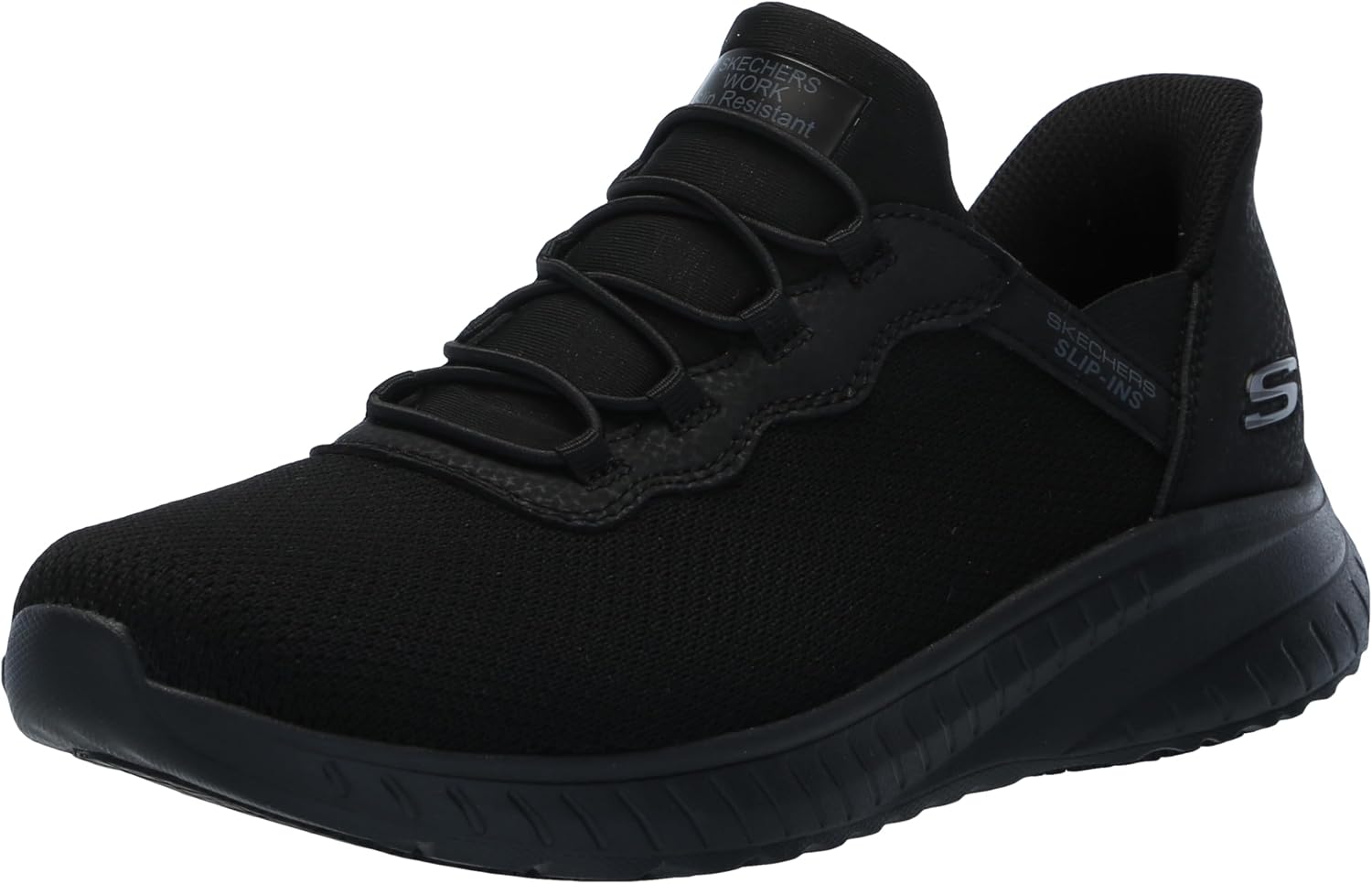 SKECHERS Women's Work Hands Free Slip Ins Squad Chaos Sr- Jasul Cook Shoes