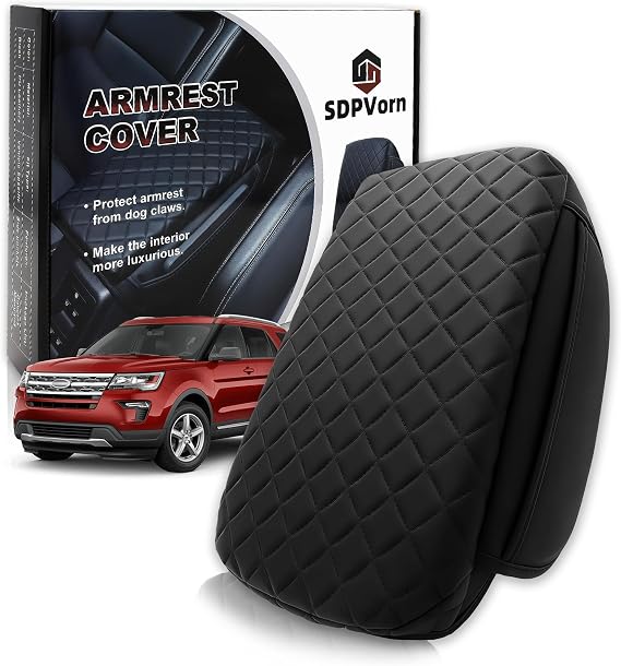 Center Console Cover for Ford Explorer Arm Rest Lid (2011-2019)