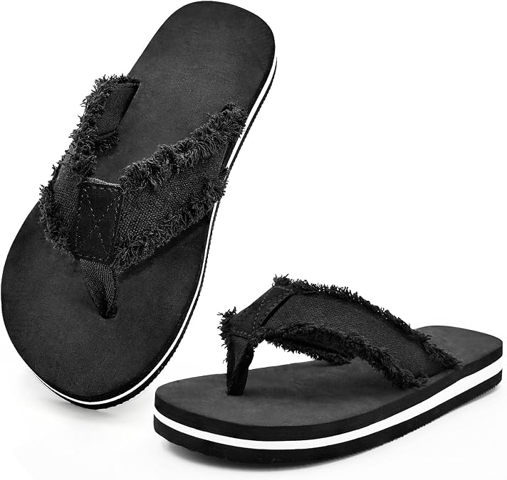 HYCLES Kids Flip Flops Boys Girls Sandals Water Shoes Boys Girls Unisex-Child Beach Shoes Flip Flops
