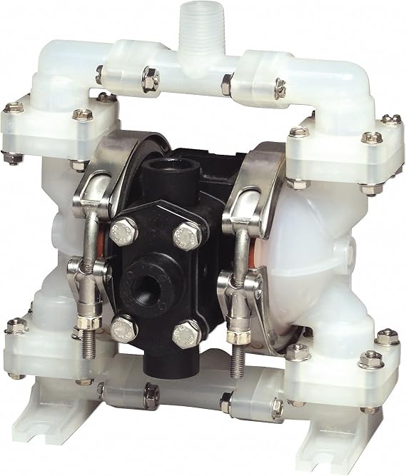 1/4 Inch, Nonmetallic Transfer, Air Operated Diaphragm Pump