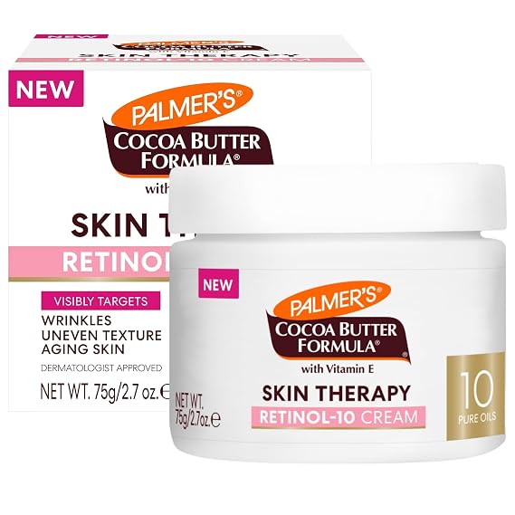 Palmer's Skin Therapy Face Cream, Retinol-10 Moisturizer (2.7 Oz)