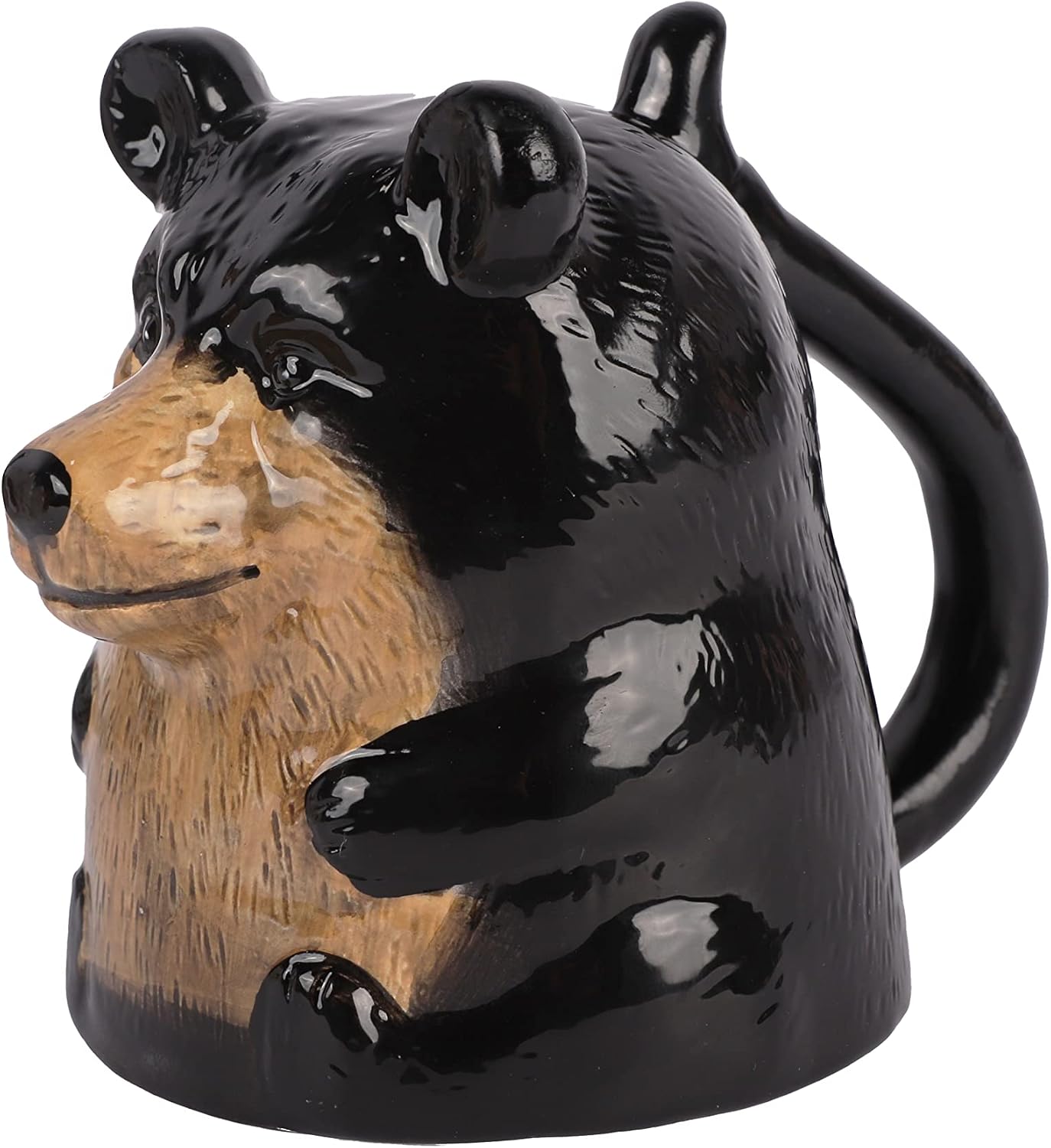 Servette Home Ceramic Upside Down Bear 10oz Coffee Mug