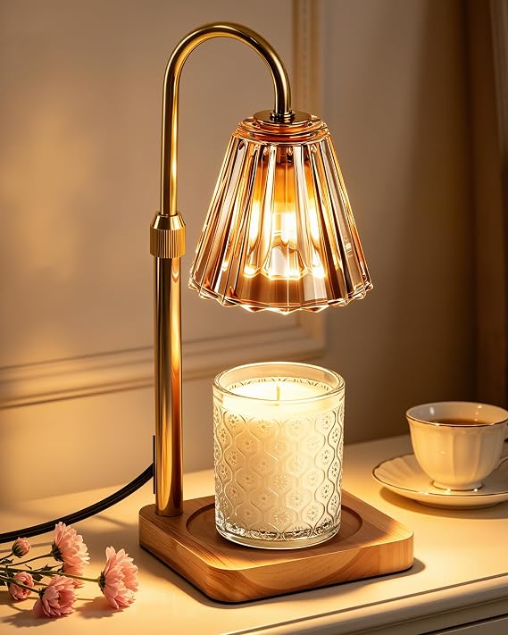 Marycele Candle Warmer Lamp with Timer for Yankee Candles, Christmas Decor
