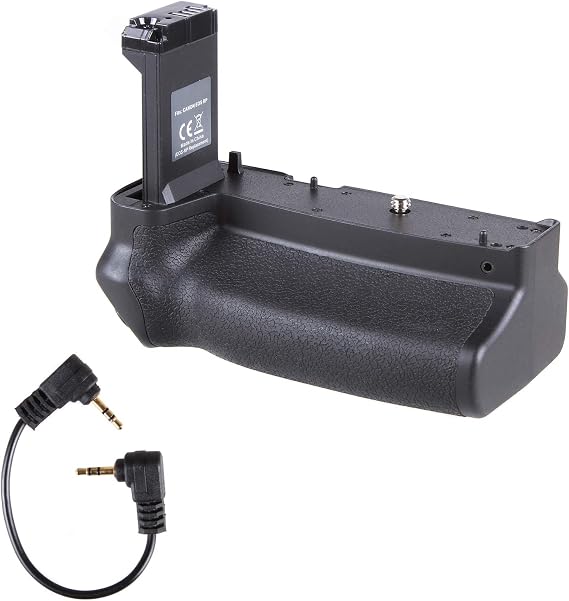 Power Battery Grip for Canon EOS R8 RP Camera, Vertical Shutter Release Grip with 2X LP-E17 Battery Slots, for Extended Shooting,Slots for Storing Battery Cover