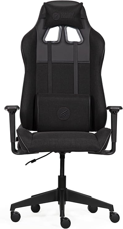 Hawk Gaming Chair Fab E1 Siyah Kumaş Oyuncu Koltuğu
