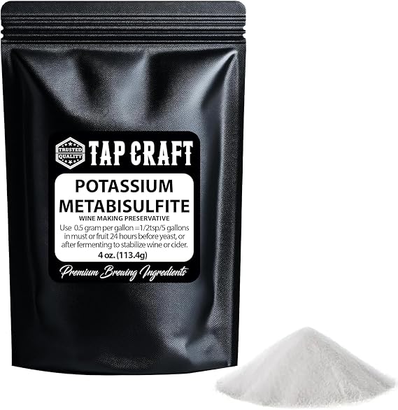 Potassium Metabisulfite - SO2 (4 oz)