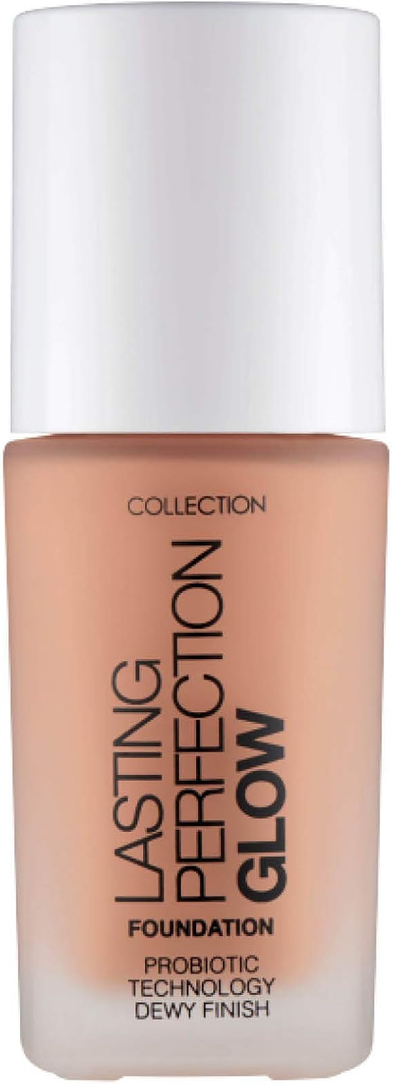 Collection Cosmetics Lasting Perfection Glow Foundation, Medium to Full Coverage, 27ml, Light Vanilla