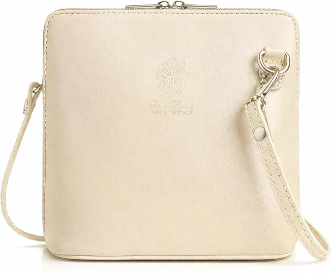 Woodland Leathers Small Vera Pelle Handbag Genuine Leather Cross Body Bag for Women Italian Mini Shoulder Bag Highquality Strap