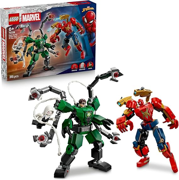 LEGO Marvel Robot Savaşı: Örümcek Adam, Doktor Oktopus’a Karşı 76338