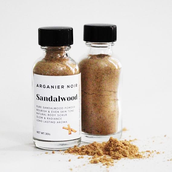 Sandalwood Powder for Skin Care and Incense.