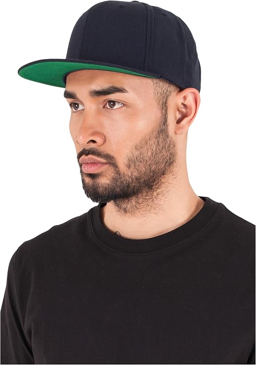 Flexfit Classic 6-Panel Snapback Cap - Navy - One Size
