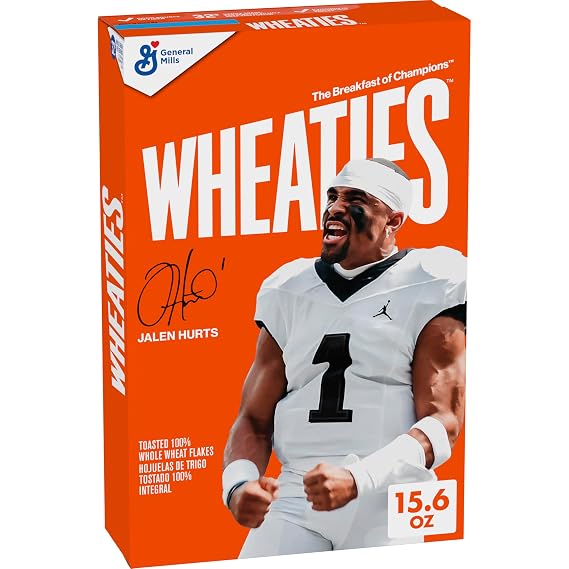 Wheaties Breakfast Cereal, 100% Whole Wheat Flakes, 15.6 oz