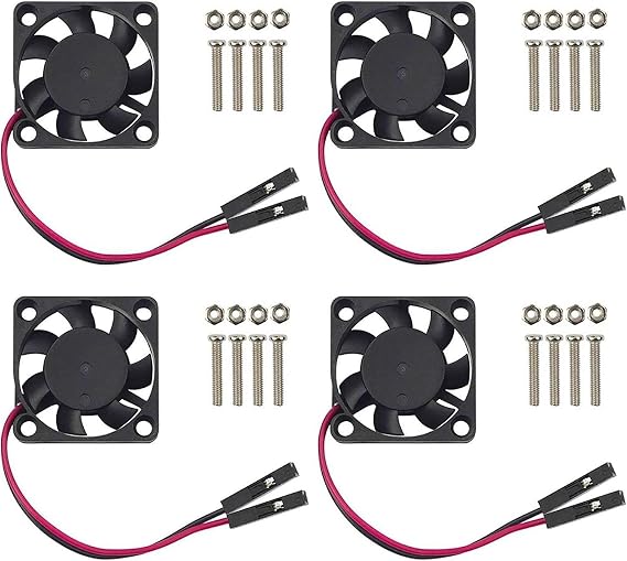 Easycargo Raspberry Pi 4 Fan Heatsink Kit