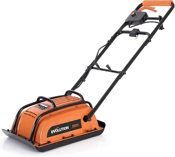 Evolution Hulk Electric Plate Compactor - Ideal For Levelling Pavement, Artificial Turf Ground Preparation, Patio, Blockwork, Sand, Soil & More